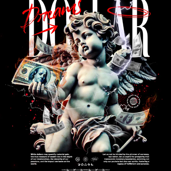 Kittl template design example.